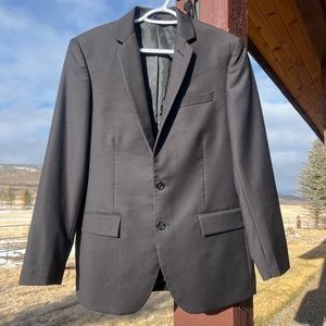 J Crew Blazer Mens 36S Black Thompson Wool Suit Jacket Sport Coat